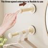 Retractable Clothes Hanger Suction Cup Hanger Outdoor Clothes Organizer