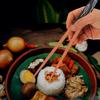 Chopstick 5 fish dishwasher Japanese vegetable comes with a chopstick sushi sashimi for for housewarming new house set, pieces, wooden, 22.5cm,