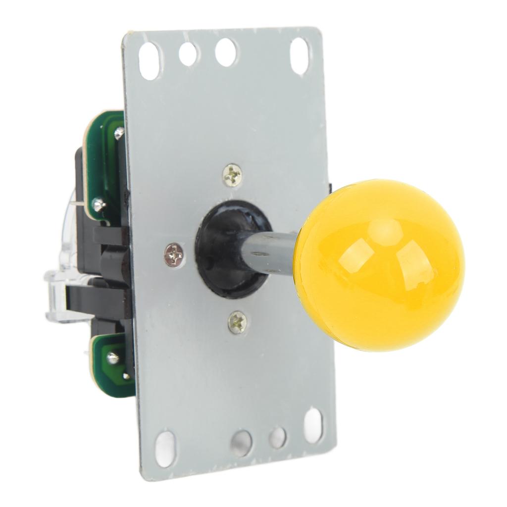 DIY USB Controller Computer Rocker Game Stick Joysticks with Control Chip for Arcade Game Yellow