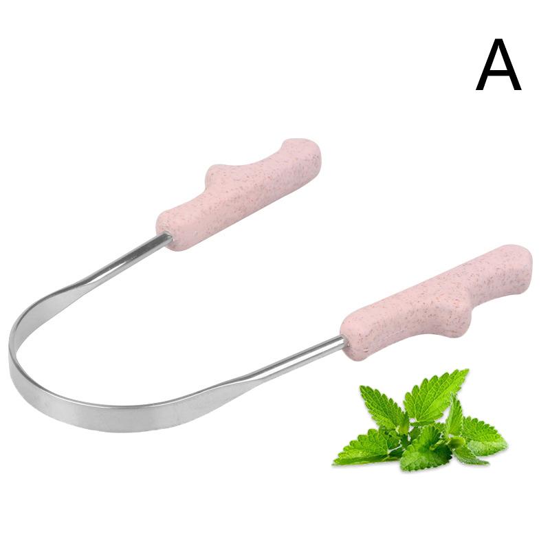 

Stainless Steel Tongue Scraper With Storage Box Oral Cleaner Brush Fresh Cleaning Hygiene High Quality Tongue Scrape