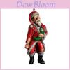 Christmas Santa Acrylic Flat Decor For Holiday Party And Event Displays