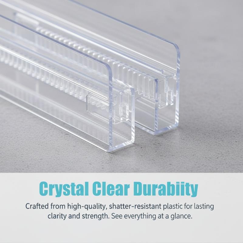 New 4/6/8-Pack Adjustable Drawer Organizers, Clear Expandable Dresser Organizers For Storing Clothes Kitchen Utensils