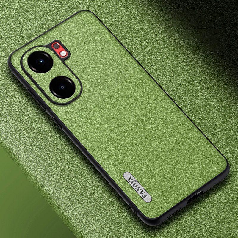 

Luxury PU Leather Case For Vivo iQOO Neo 9 Pro 5G Matte Back Cover Silicone Full Protection Phone Case For iQOO Neo 8 Pro Coque For iQOO Neo 9 чорний