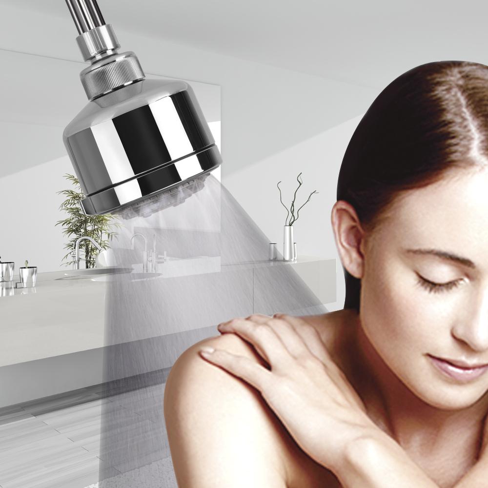 Soffione Superiore Rotante Multifunzione Soffione Doccia Pressurizzato Accessori Bagno Risparmio Idrico Miglioramento Casa