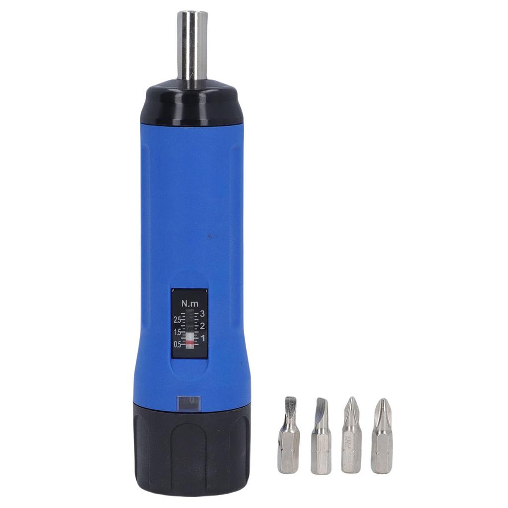 Preset Torsion Screwdriver Set 0.53Nm Adjustable Torsion Screwdriver with PH and Slotted Bits