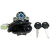New Universal Motorcycle Modified Ignition Lock Switch W/2 Keys For Kawasaki Yamaha