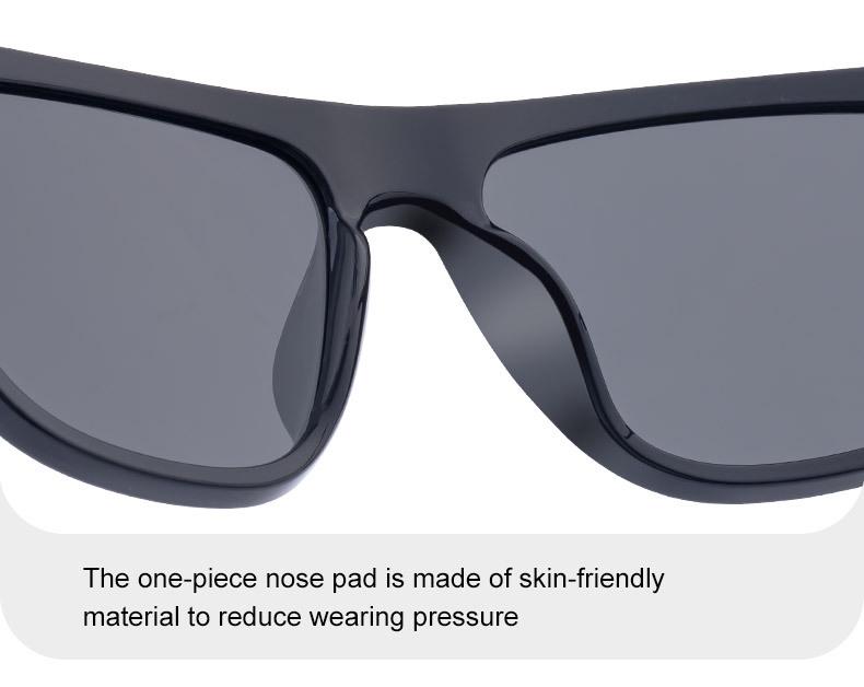 2026 Men's Retro Square Frame Polarized Sunglasses for Outdoor Driving