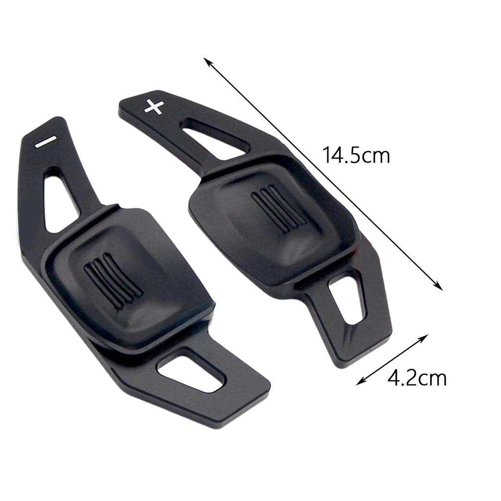 2Pcs Automotive Steering Wheel Shift Paddle Sturdy Aluminum Alloy for VW Tiguan from 2019 C-Trek Golf 8 MK8 Assembly Parts