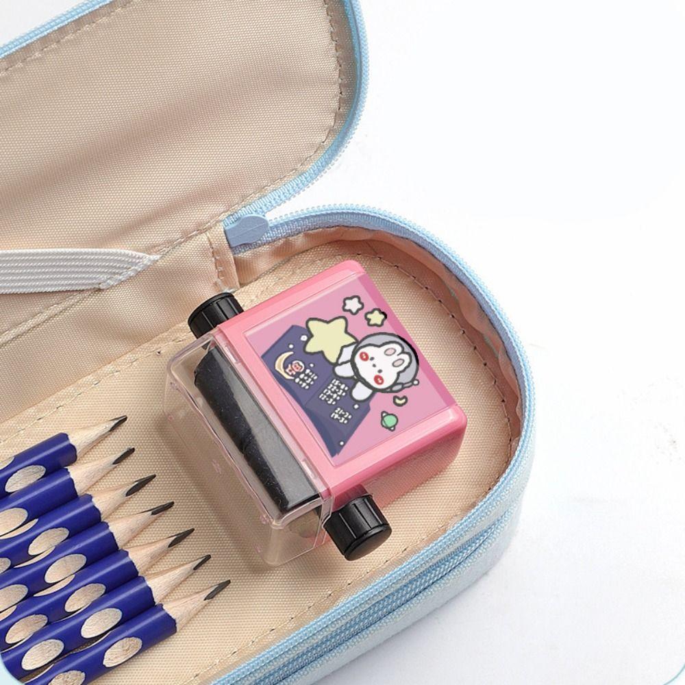 Number Roller Arithmetic Seal DIY Children Math Stamp Creative   Gifts