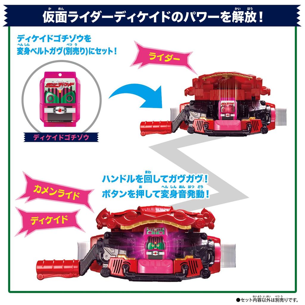 Kamen Rider Gab DX Legend Rider Gochizo Set 02 [BANDAI] [Bandai