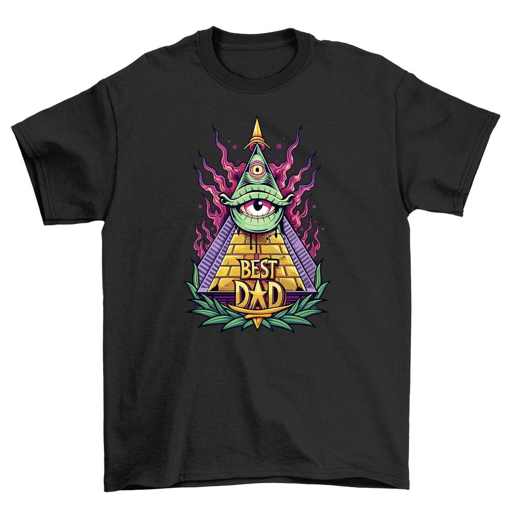 Best Dad Seeing Eye T-shirt: Hilarious Pyramid Design, Perfect for Dad Jokes, 10