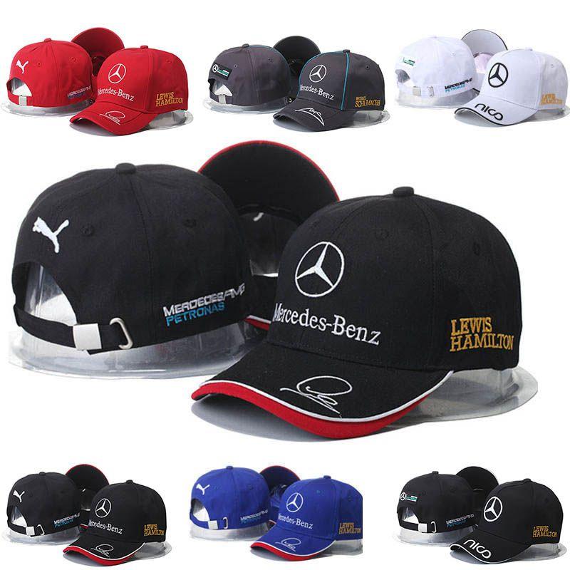 Logo Mercedes Benz Car Cap Sport Baseball Hat Outdoor Adjustab New Fashion Hat