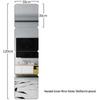 Round Soft Acrylic Wall Sticker Mirror - Self-Adhesive Full Body HD Mirror for Dressing Room