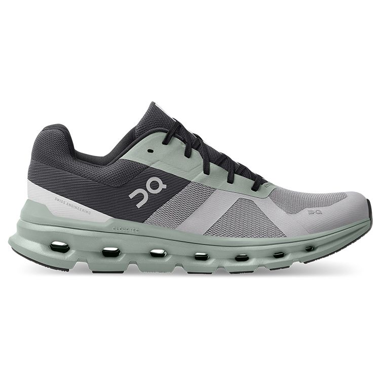 ON Cloudrunner Alloy Moss Herren Sneaker Grau 46.99021