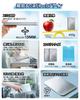 Powerful Ice Incredible Cooling Medium Set of 6 Freezing Cold Stainless Steel Ice Ideal for Disaster Preparedness Packs, Power, Size, [Double-Fast &