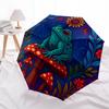 Fantasy Mushroom Garden  DecorUmbrella, Portable 3-Fold Compact Umbrella,Christmas Gift ES372