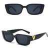Fashion Cat Eye Sunglasses Luxury V Sun Glasses For Ladies Classic Rectangle Driving Eyewear UV400 Glasses