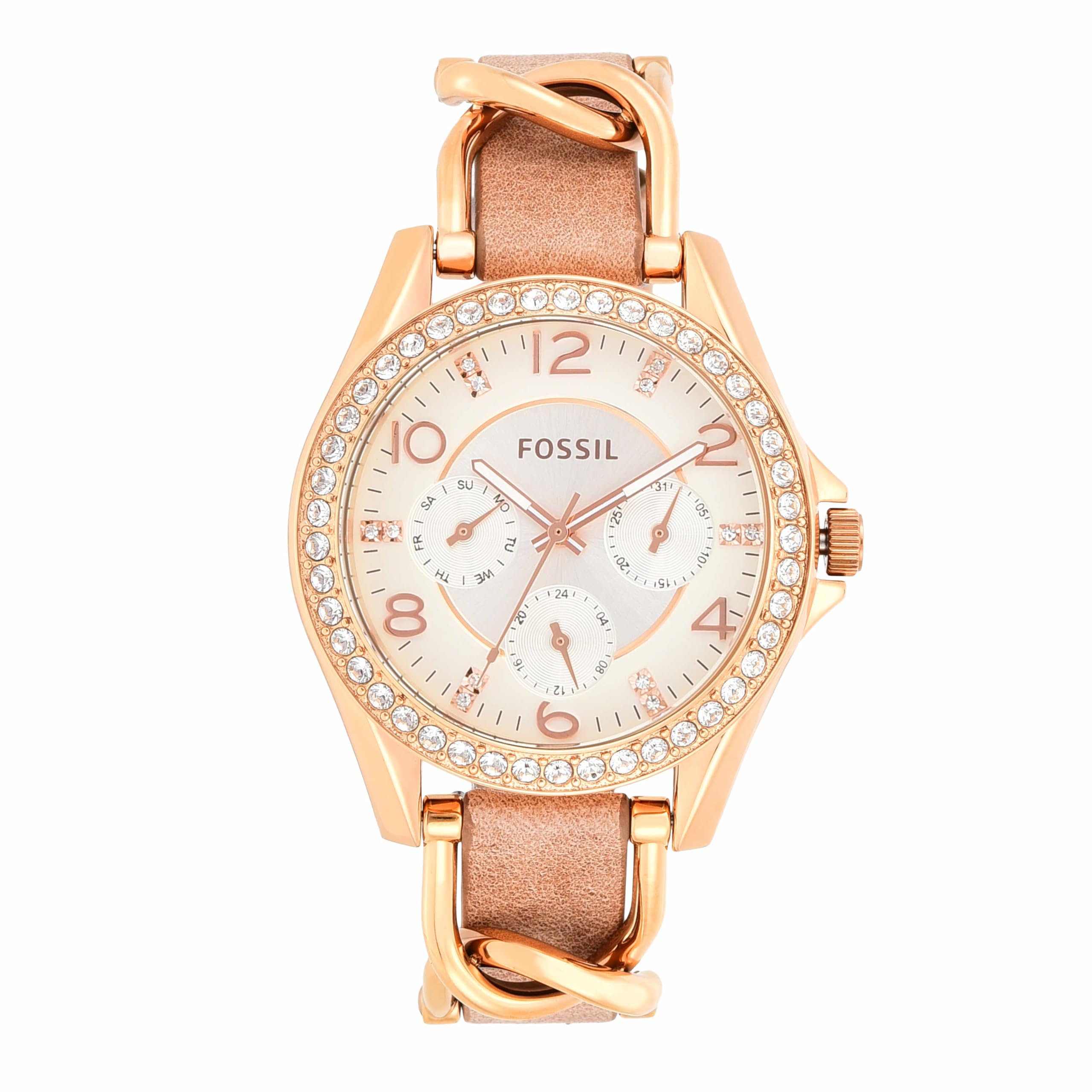 

Watch RILEY ES3466 Beige [Fossil] Women s