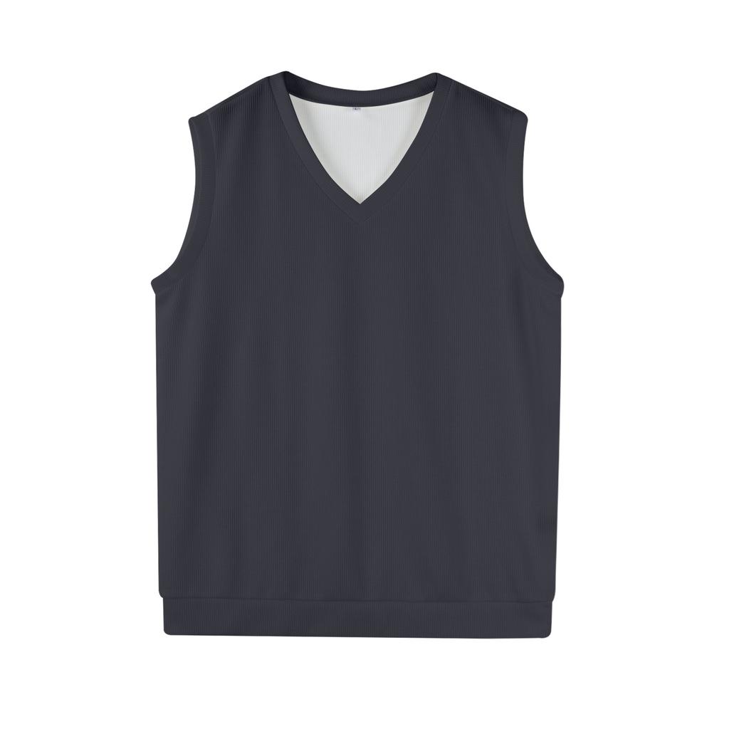 Men's V-neck Vest Sleeveless Knitted Pullover