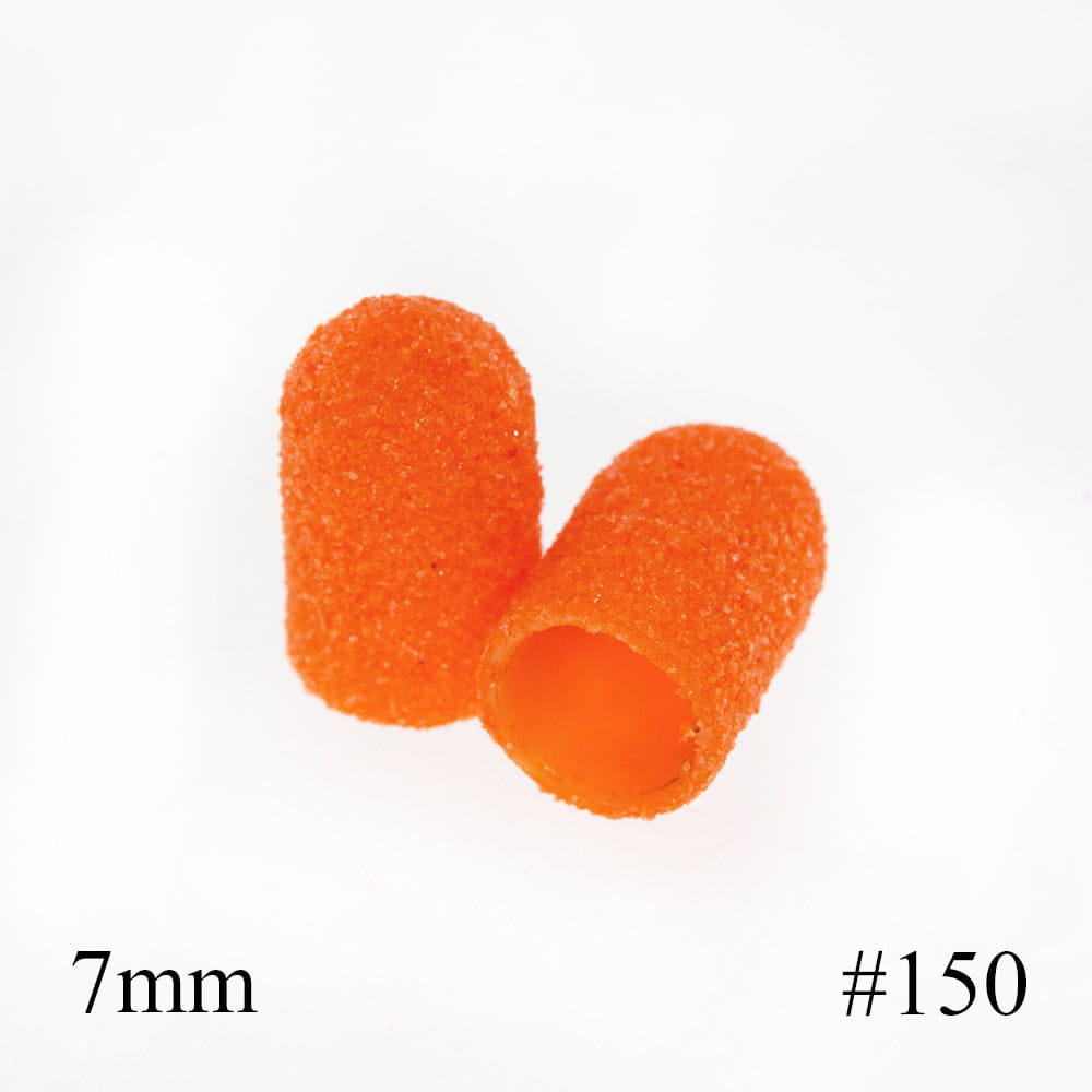 Kapturky Na Pedikúru 7 Mm Gradace 150 10 Kusů Látka Podo Allemed Oranžový Orange