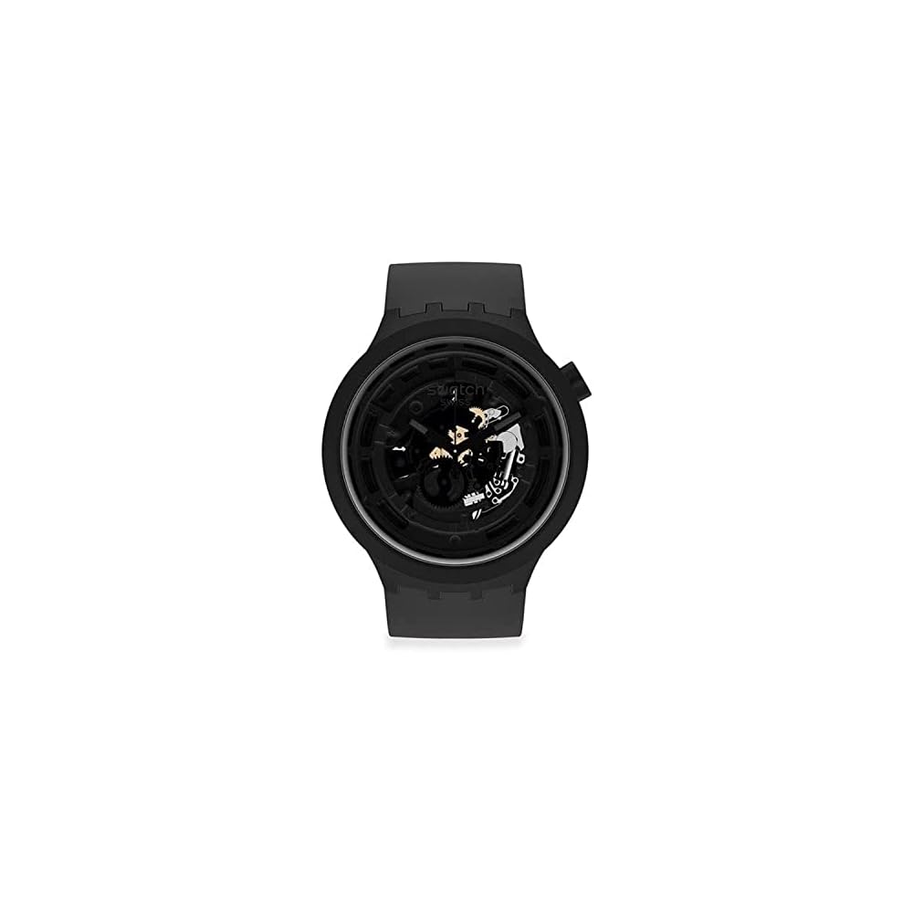 Swatch Big Bold Next C-Black Watch Men s Analog Timepiece 43mm