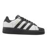 adidas Pantofi unisex Superstar XLG, alb, negru, cu vârf, încălțăminte, miez alb, auriu, negru, metalizat IE8409