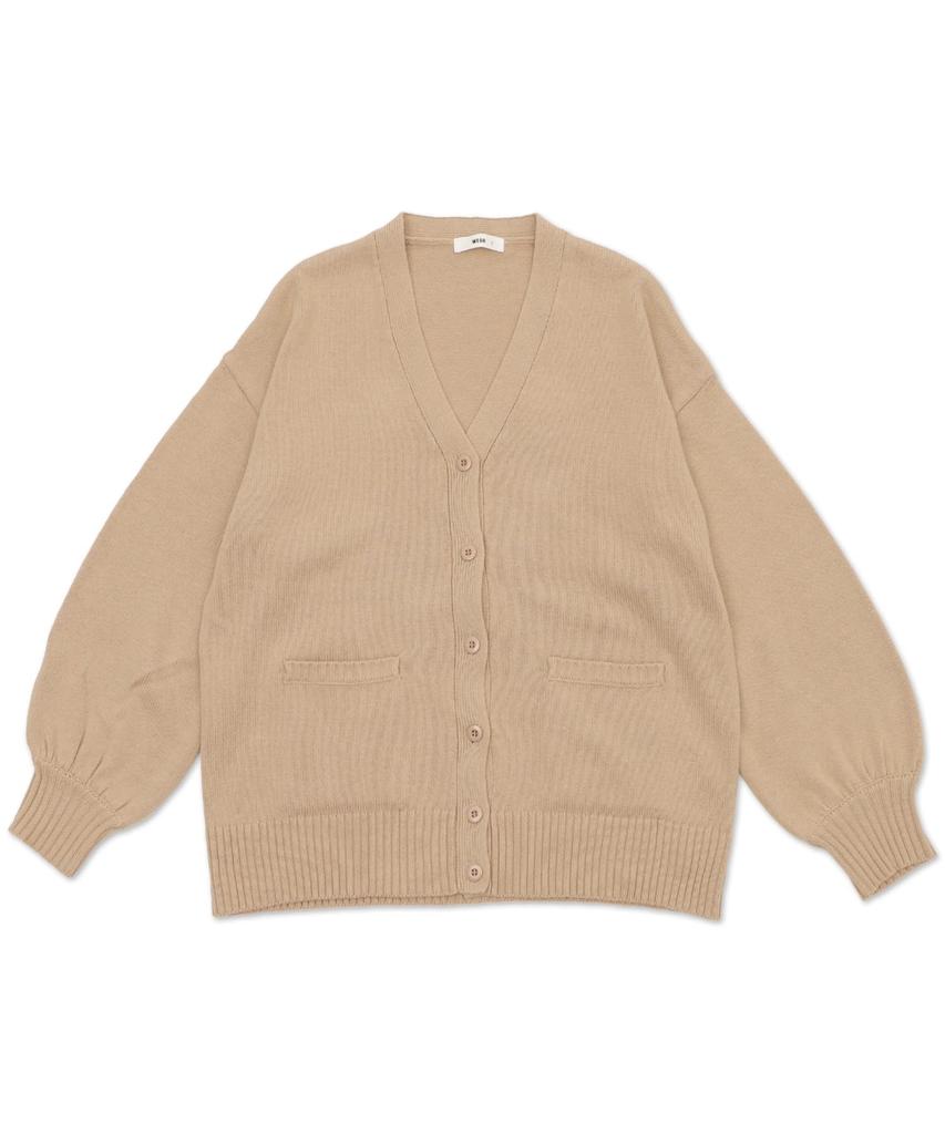 WEGO Knit Cardigan with Loose Student Uniform Solid Perfect for Commuting to High and Junior High Autumn Size and Other Colors Women's Sleeves,
