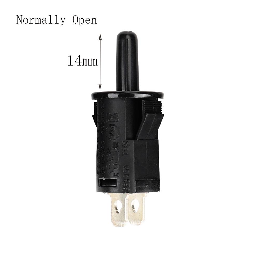 AC220V Door Switch Refrigerator Cabinet Light Disinfection Cabinet Wardrobe Press Button Switch NO/NC Anti-Dumping Gated Switch