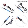 60W US EU AU UK Plug Soldering Iron Adjustable Tempertature Electric Solder Iron Welding Solder Heat Pencil Welding Repair Tools