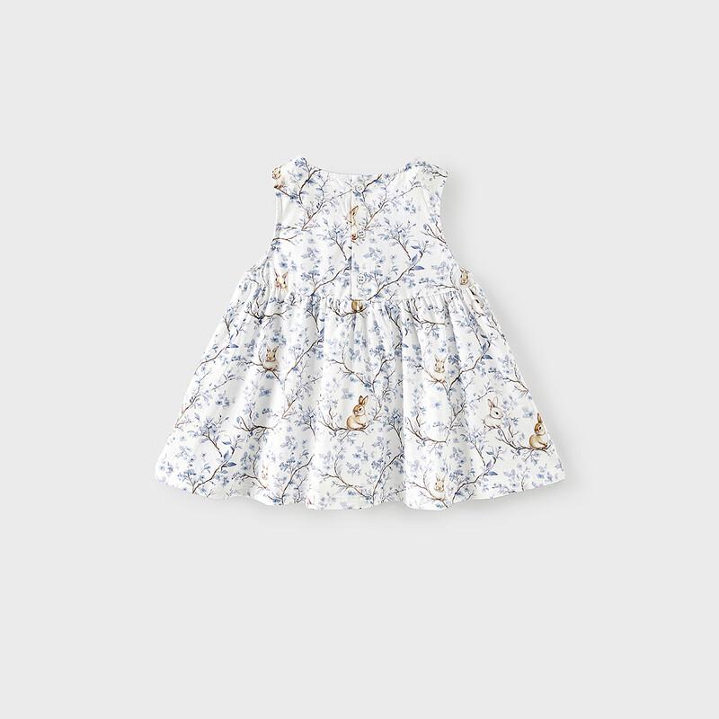 TONGTAI Baby Girl Summer Cotton Sleeveless Vest Dress