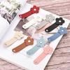 Accessories Leather Flower Cable Winder Portable Reusable Data Cable Ties Data Cable Protector Clips Earphone Cord