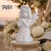 Talos Vintage Roman Column Candle Holder, Greek Resin Statue, Mini Pillar Candlestick Stand for Dinner Wedding Centerpiece