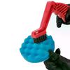 Car Polishing Pad Cleaner Brush Nylon Bristles Polishing Spur Tool Stain Cleaning Brush Quick & Easy Sponge Pad Maintenance