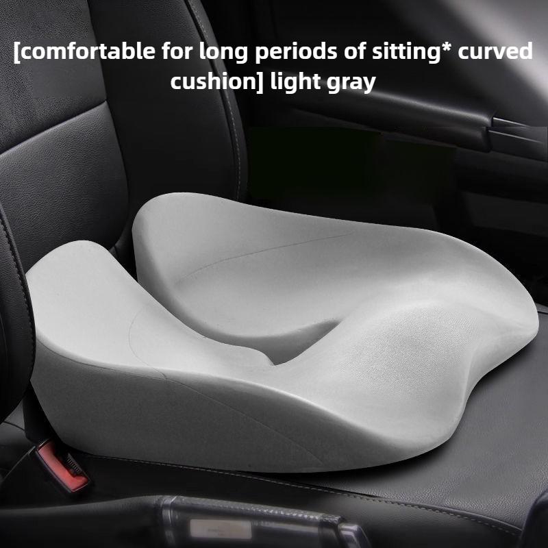Memory Foam Seat Cushion for Office Chair and Car Seat Support Pillow Back Pain Relief Comfort Non Slip Pad Sedentary Workers
