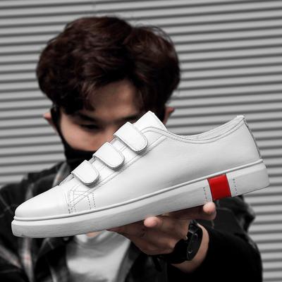 Fashion Men Genuine Leather Casual Sneakers 2024 Platform Shoes Comfy Vulcanized Shoes Outdoor Antiskid Tenis Masculinos Walking Shoes