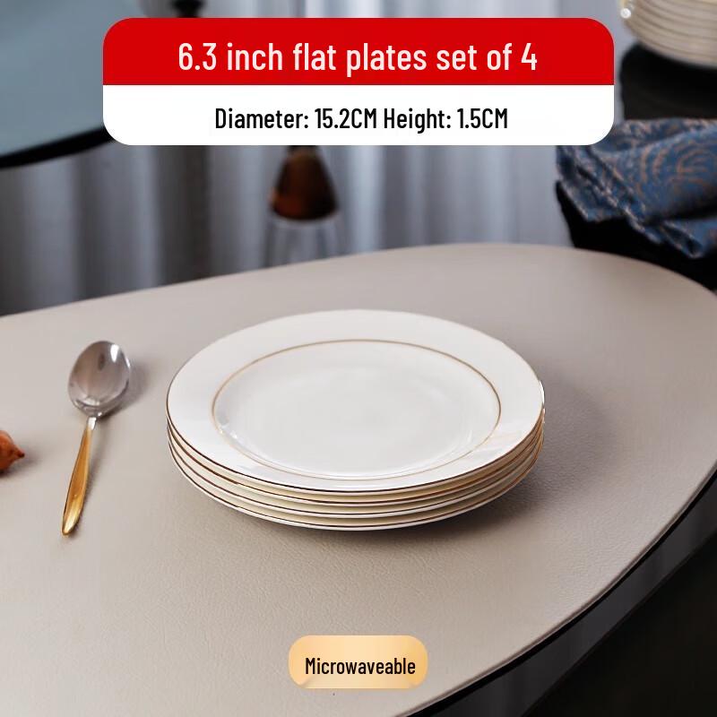 Nordic Ceramic Snack and Bone Dish Set