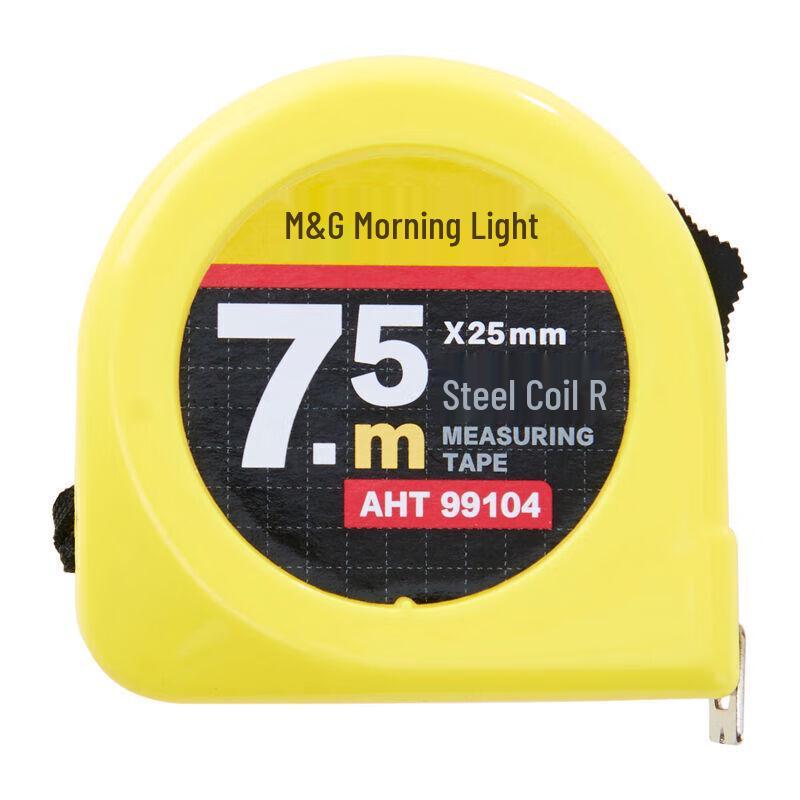 M&G AHT99104 7.5m Automatic Steel Tape Measure
