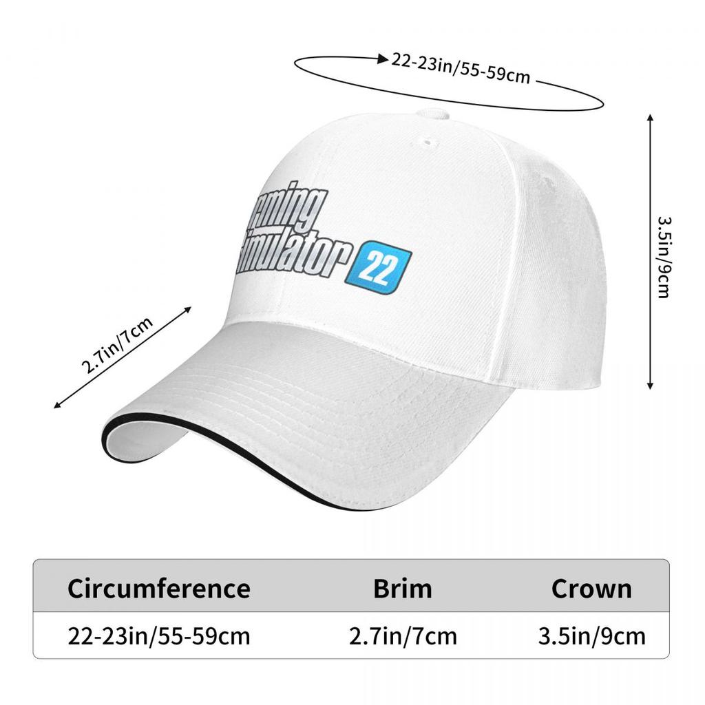 Landwirtschafts-Simulator 22 Baseballmütze Golfmütze Mann Weihnachtsmütze Mode Damen Strand Outlet 2023 Unisex