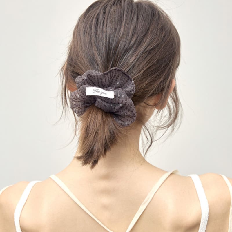 THE YNE SCRUNCHIE BAND_2color