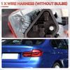 Rear Left Or Right Black Tail Light Holder Bulb Socket Base 63217313043 For BMW 3-Series 2012-2015 63217313044 Car Accessories