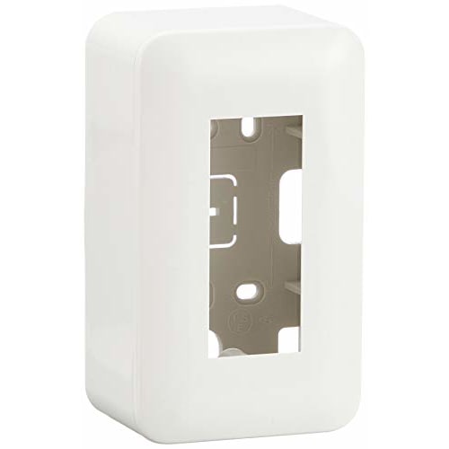 Panasonic Cosmo Series Wide 21 Exposure Expansion Box for 3 Outlets Round White Height 48mm WVC7003W