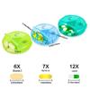 21-Compartment Rainbow Weekly Pill Organizer for Elderly – Travel-Friendly and Health-Focused.