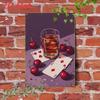 Playing Cards Poster Metal Sign 20x30cm Wall Art