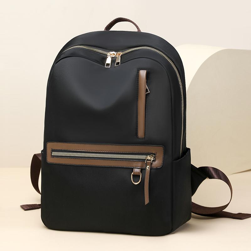 Nylon Rucksack Damen Leichter Rucksack Große Kapazität Reisetasche