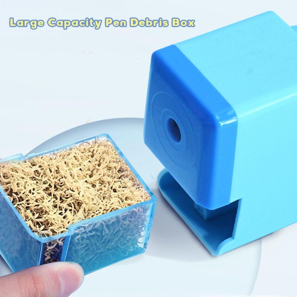 Pencil Automatically Enters Pencil Sharpener Labor Saving Hand-cranked Mechanical Tool  Gift