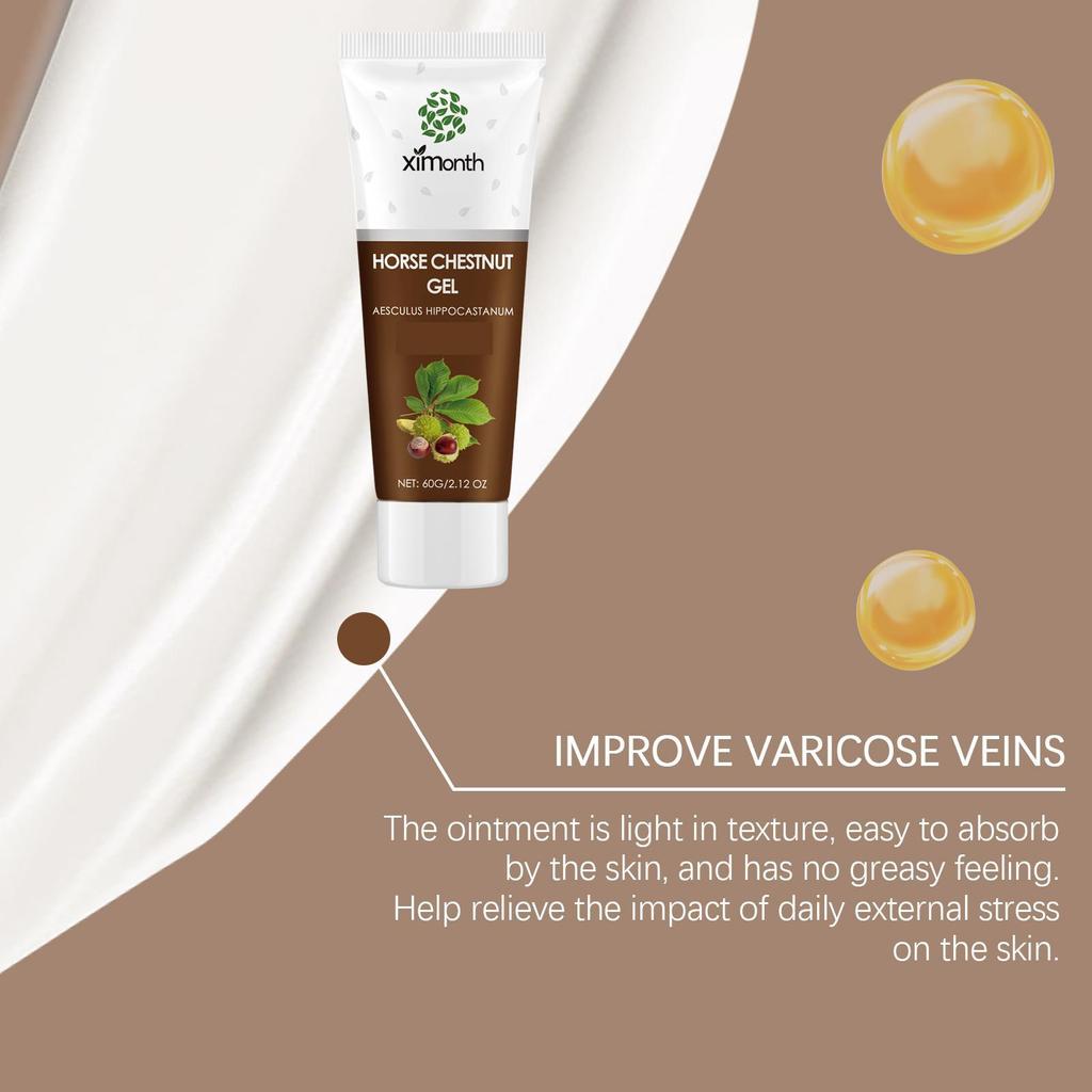 Leg soothing moisturizer relieves leg swelling and heavy daily massage moisturizing care reduces redness and fine lines on the legs 60g