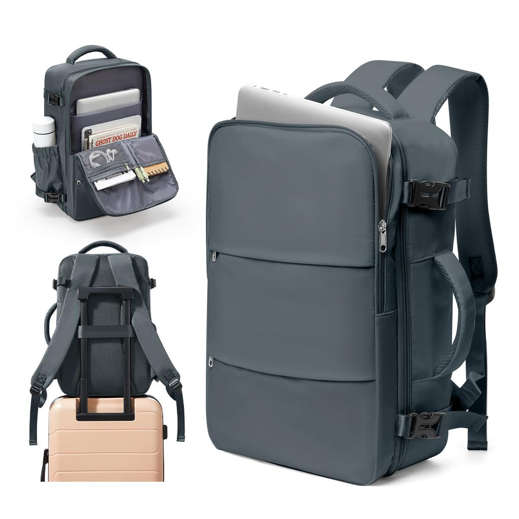 Large Capacity Travel Backpack Men Women's Bag, Laptop College Backpack Journey Carry On Backpack Hand Travel Bag Essentials