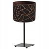 GIA TABLE LAMP, COPPER PATTERN LAMPSHADE