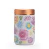 Ceramic Flower Enamel Tea Canister Mini Chinese Style Empty Tea Tin Can Versatile Moisture-proof Tea Packaging Box
