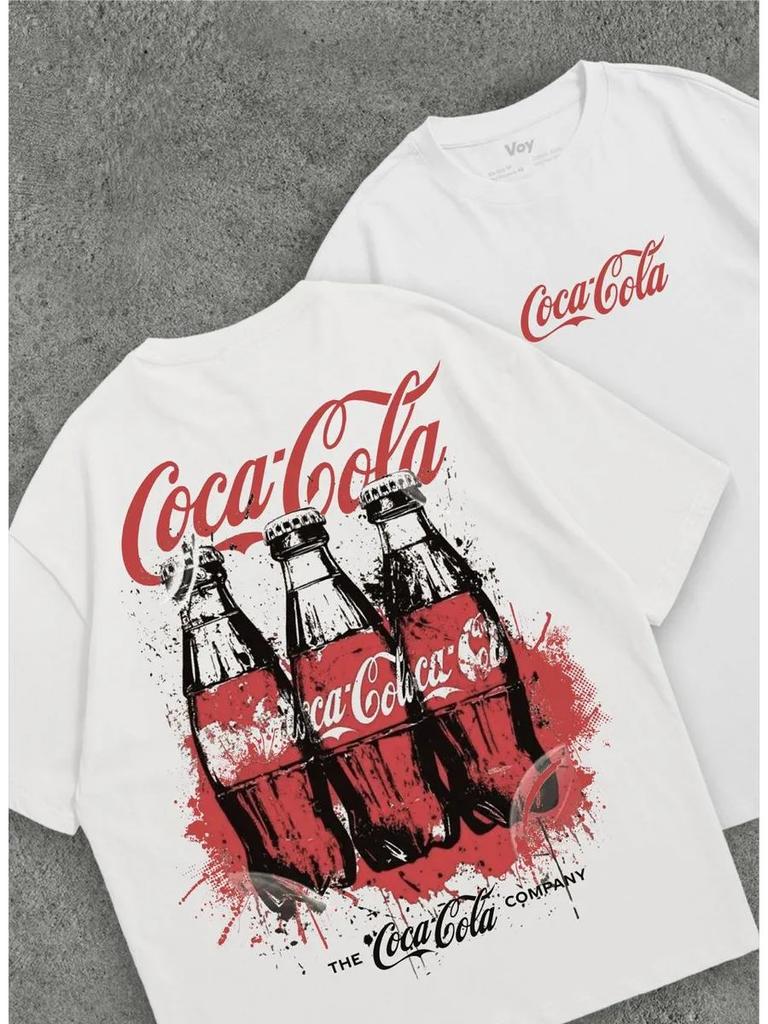 Übergroßes T-Shirt Coca Cola